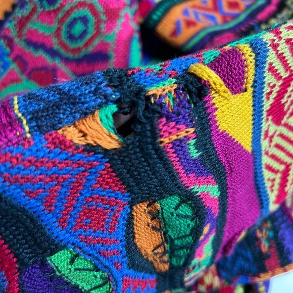 Rare Coogi Jungle Animal Knit Multicolor Retro Biggie Vintage HolyGrail Sweater - Picture 16 of 17